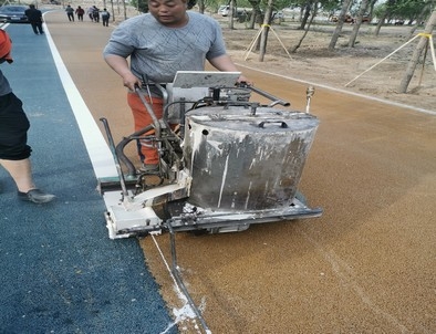 长治长治景区标线施工